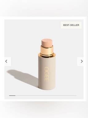 OGEE sculpted complexion foundation stick in Poplar (lightest shade)